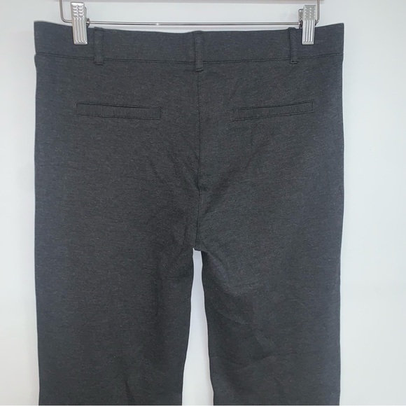 Betabrand Boot-Cut Classic Dress Pant Yoga  Pant Charcoal‎ Grey Size Large Long - Picture 6 of 10